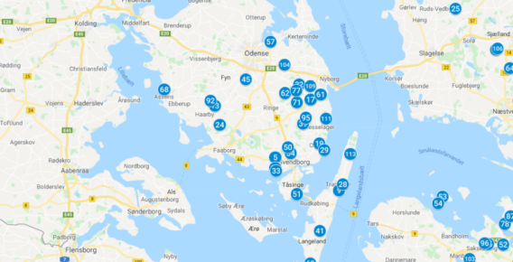 Bredbåndspuljen 2019 fyn oversigt kort